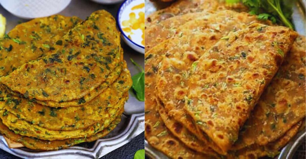 Methi Paratha- Vegetarian Breakfast Staples from India